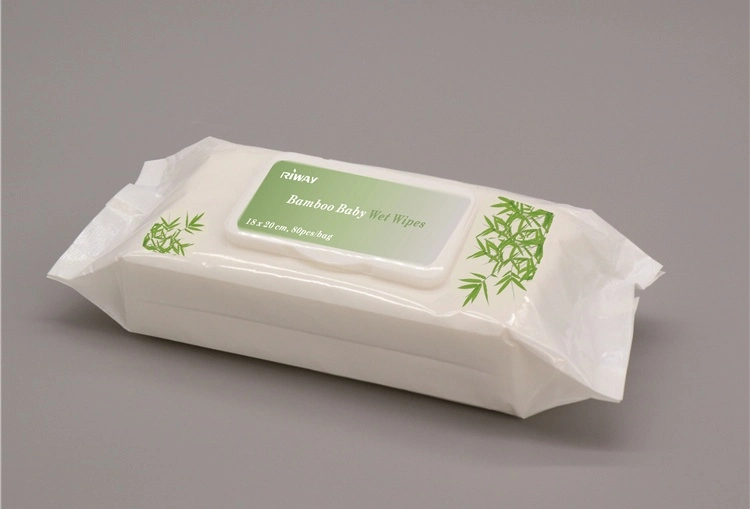 Natural Organic Biodegradable Bamboo Baby Cleaning Wipes